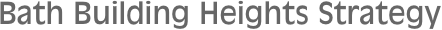 Bath Building Heights Strategy 